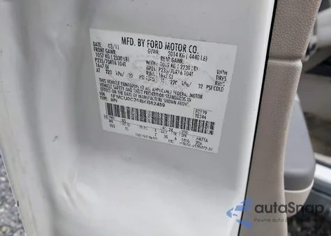 2011 Ford Escape Xls из США, поврежденный, VIN 1FMCU0C76BKB82459